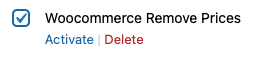 Screenshot of Woocommerce plugin.