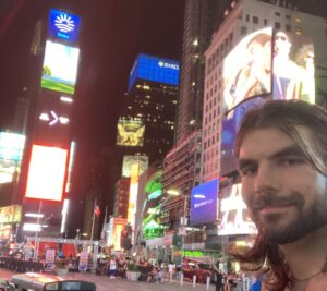Omar Shishani at Times Square