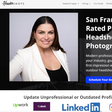 Headshots Inc Homepage