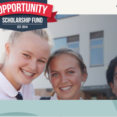 Opportunity Scholarship Fund homepage screenshot