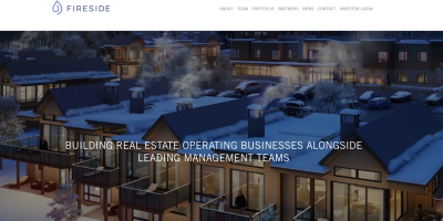 Fireside Investments homepage