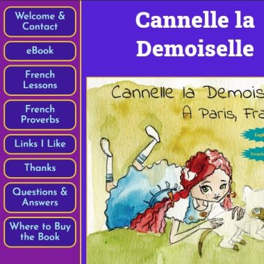 Children's book landing page.